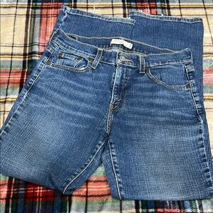 Levi’s Classic Boot Cut 515 Blue Denim Jeans Size 8 S/C